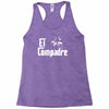 el compadre   the godfather in spanish espanol movie symbol mexcian te Racerback Tank