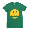 om nom nomtata Ladies Fitted T-Shirt
