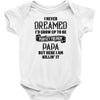 Perfect Freakin Papa Baby Onesie