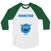 Creating a Lil Monster Baby Boy 3/4 Sleeve Shirt