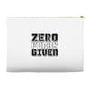 zero fuks given Accessory Pouches