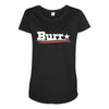 burr Maternity Scoop Neck T-shirt