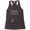 Muggle On Board Navy Racerback Tank