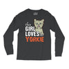 This Girl Loves Siberian Husky Long Sleeve Shirts