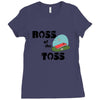 corn hole boss Ladies Fitted T-Shirt