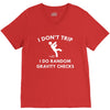 i don't trip V-Neck Tee