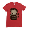 how to be vegetarian Ladies Fitted T-Shirt