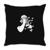 bee attack Throw Pillow