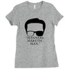 Manner Maketh Man (f146) Ladies Fitted T-Shirt