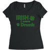 irish i were drunk Women's Triblend Scoop T-shirt