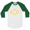 gold fish 3/4 Sleeve Shirt