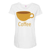 coffee (4) Maternity Scoop Neck T-shirt