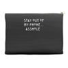stay out of my phone Accessory Pouches