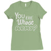 you and whose army Ladies Fitted T-Shirt
