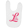 love laugh best trending Baby Bibs