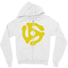 45 stereo adapter Zipper Hoodie