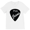 pick jesus bible V-Neck Tee