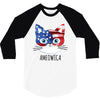 4th of July 3/4 Sleeve Shirt