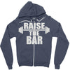 raise the bar Zipper Hoodie