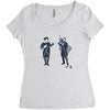 fist bump for liberty Women's Triblend Scoop T-shirt