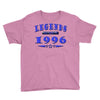 legends are born in 1996 hoodie 9 Youth Tee