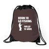 forced to work Drawstring Bags