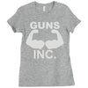 guns inc Ladies Fitted T-Shirt