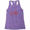 jake paul signature Racerback Tank