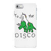 To The Disco (Unicorn Riding Triceratops) iPhone 7 Case