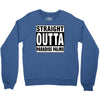 straight outta paradise palms Crewneck Sweatshirt