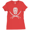 mask of modern mutiny Ladies Fitted T-Shirt
