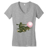 bazooka Women's V-Neck T-Shirt