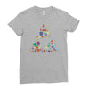 zelda item triforce Ladies Fitted T-Shirt