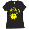camiseta minion mecanic Ladies Fitted T-Shirt