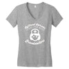 retired nurses are best grandmas Women's V-Neck T-Shirt
