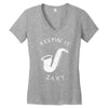 keepin it saxy Women's V-Neck T-Shirt