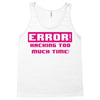 hacking error Tank Top