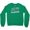good wine good friends Crewneck Sweatshirt