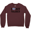 i love my soldier navy camouflage Crewneck Sweatshirt
