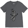 olaf frozen disney cartoon V-Neck Tee