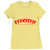 lil pump  eskeetit Ladies Fitted T-Shirt