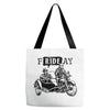 frideay white Tote Bags