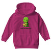 ninja diet (green) Youth Hoodie