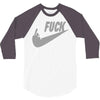 fuck you 3/4 Sleeve Shirt