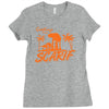 greetings from scarif t shirt Ladies Fitted T-Shirt