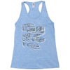 pour le transport Racerback Tank