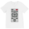 rude remote control, ideal funny birthday gift or present V-Neck Tee
