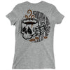 death before decaf white Ladies Fitted T-Shirt