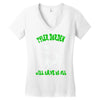 tyler durden will save us all fight club anarchist Women's V-Neck T-Shirt