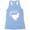 chiken butt Racerback Tank